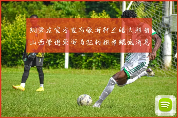 铜梁龙官方宣布张海轩王皓文租借山西崇德荣海马钰钧租借鲲城消息